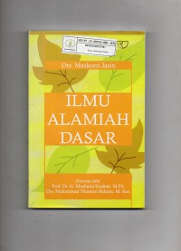 Image of Ilmu Alamiah Dasar